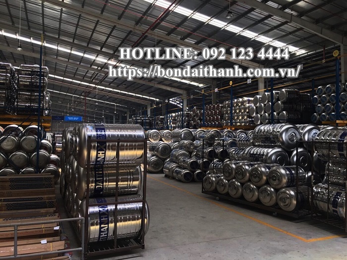 Đại lý phân phối bồn nước inox Đại Thành 1000l quận 9