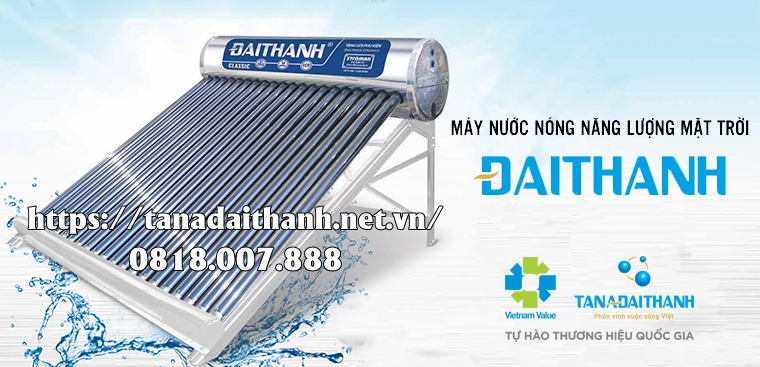 máy năng lượng mặt trời Đại Thành | Phân phối máy NLMT Đại Thành